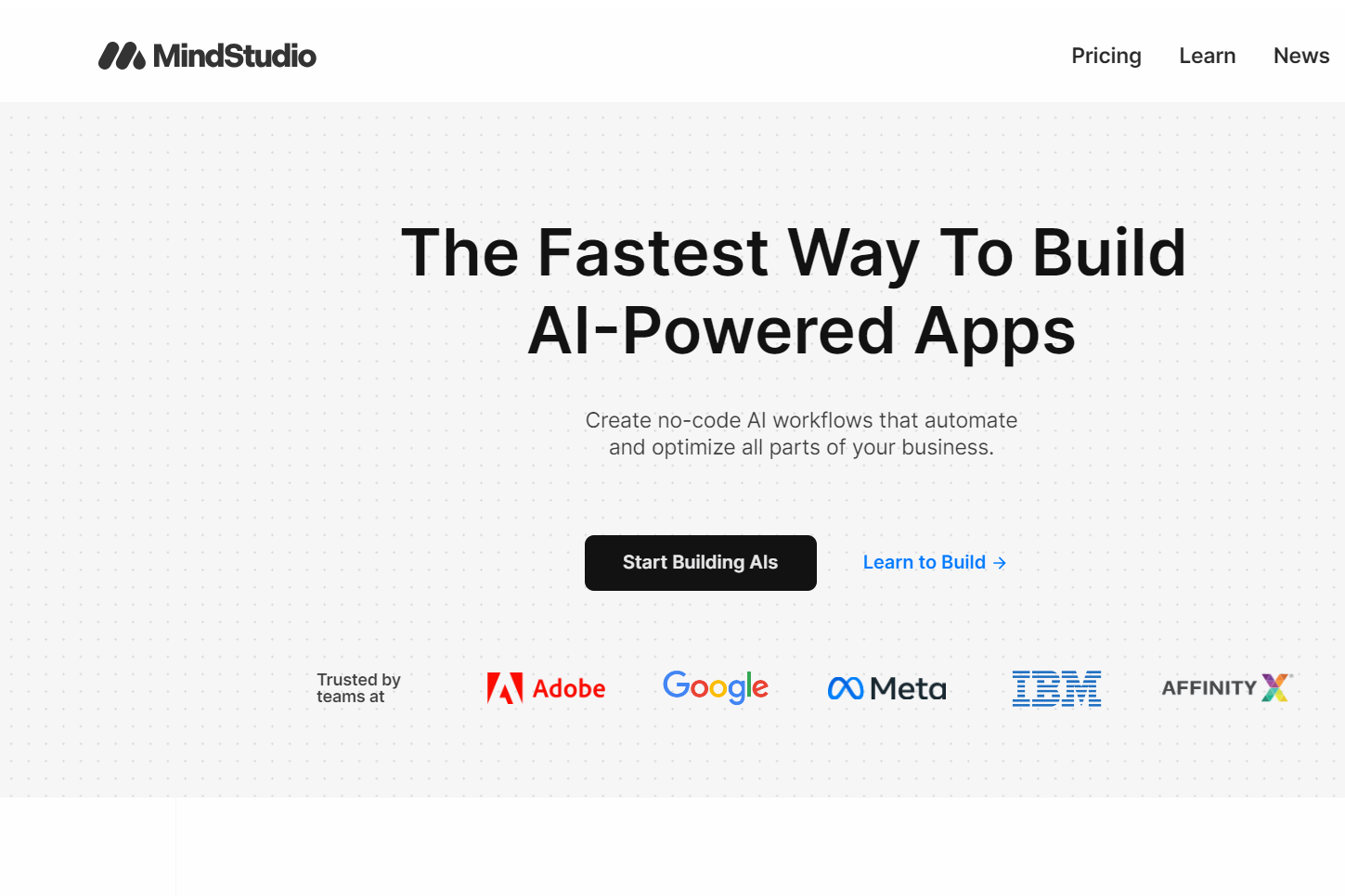 独自データを使ってAIアプリが作成できる「mindstudio」