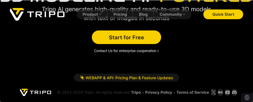 画像から3Dモデルが作成できる「Tripo 3D AI」
