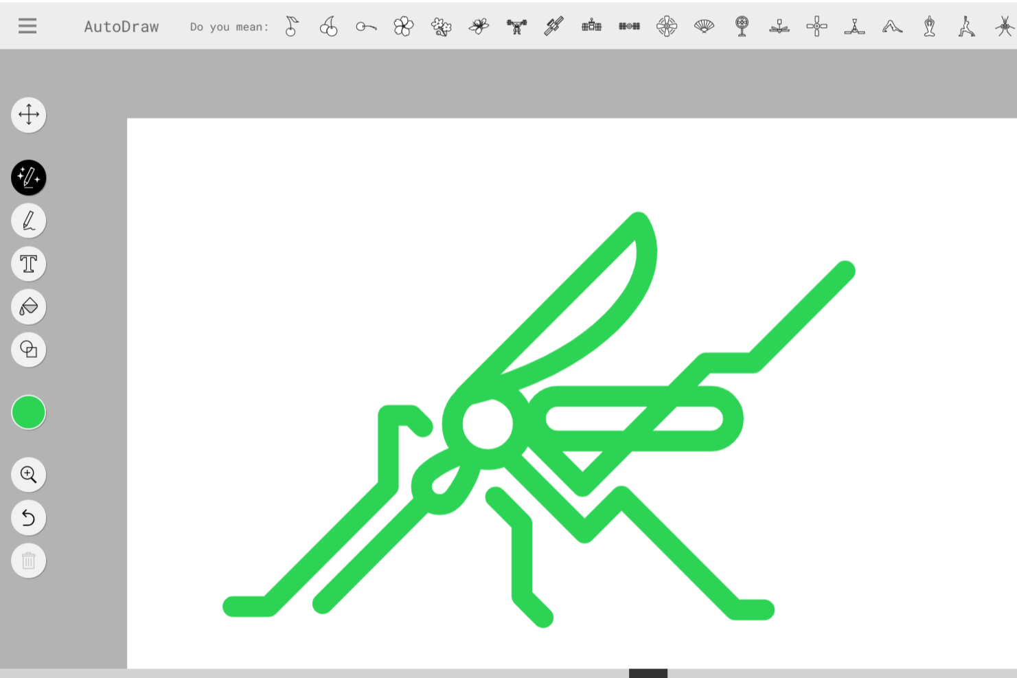 手描きからイラストを提案してくれる「AutoDraw」