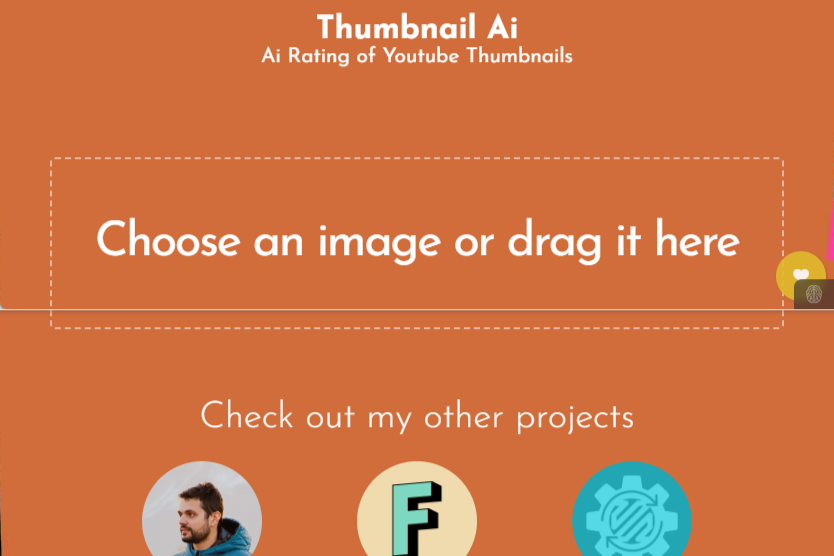 YouTubeサムネイルを評価してくれる「ThumbnailAi」