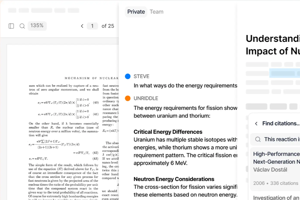 情報整理や研究を効率化するAIリサーチアシスタント「Unriddle」